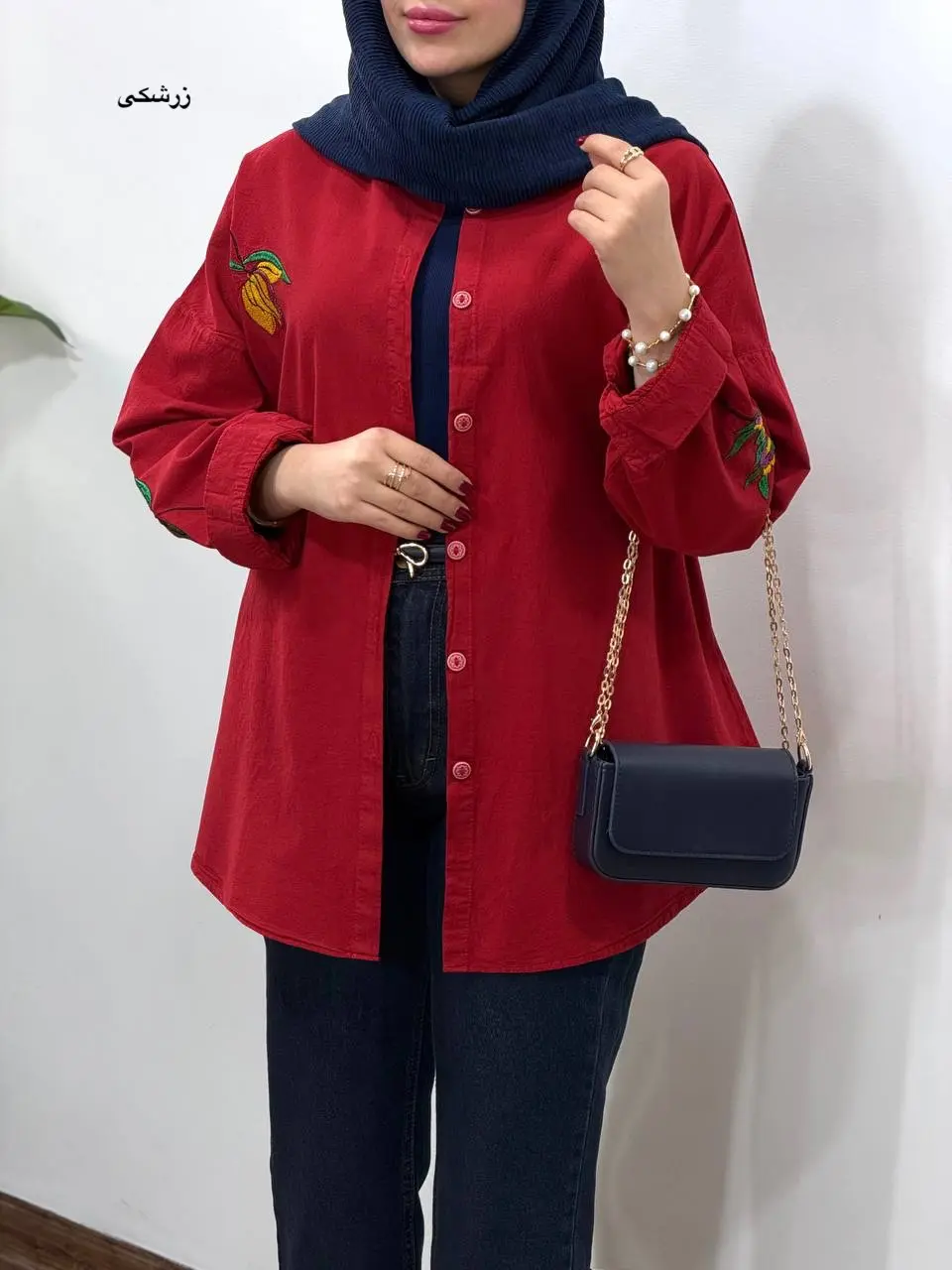 مانتو گلدوزی آیسو ارکیده